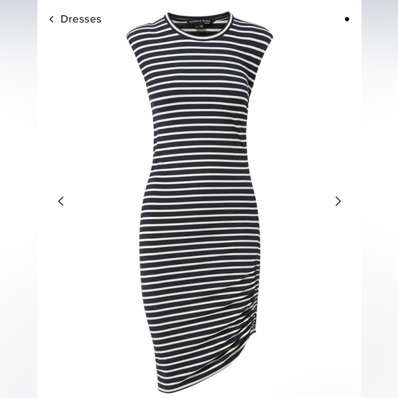 Veronica Beard Brompton Stripped Dress - Picture 1 of 3